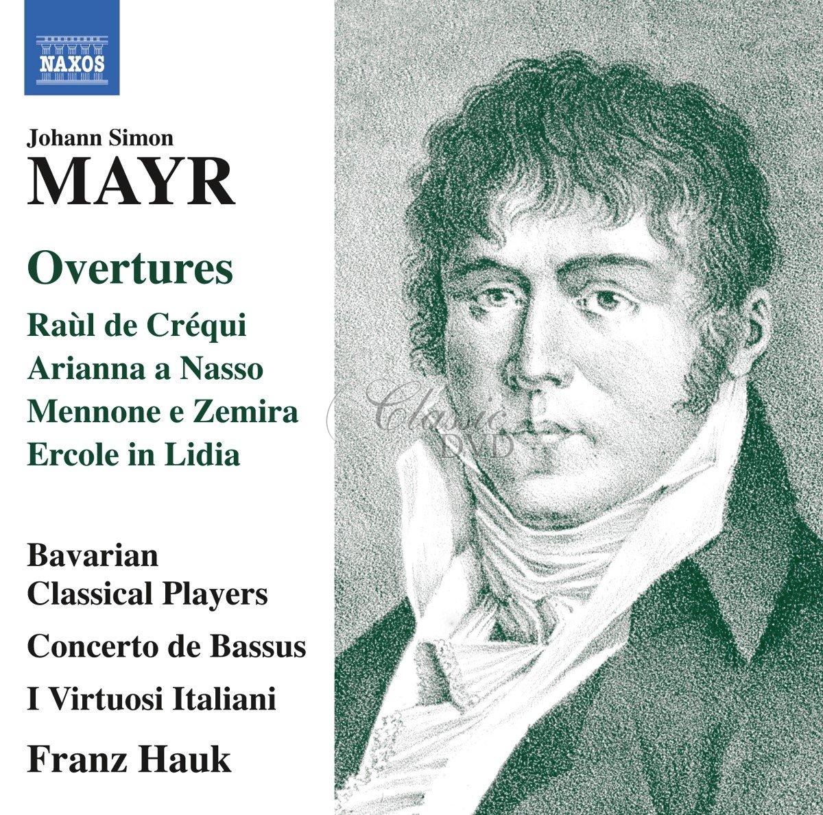 MAYR, J.S.: Overtures (CD)