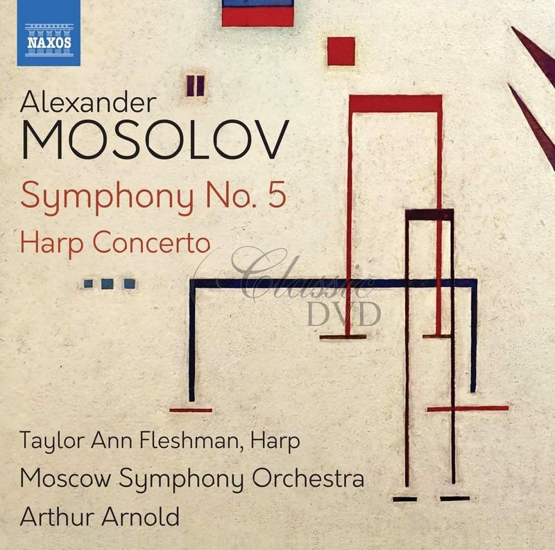 MOSOLOV: Symphony No.5 / Harp Concerto (CD)