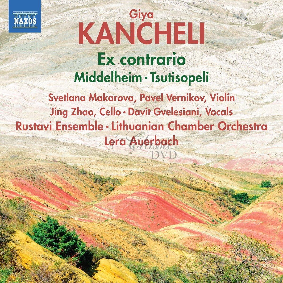 KANCHELI, G.: Ex contrario / Middelheim / Tsutisopeli (CD)