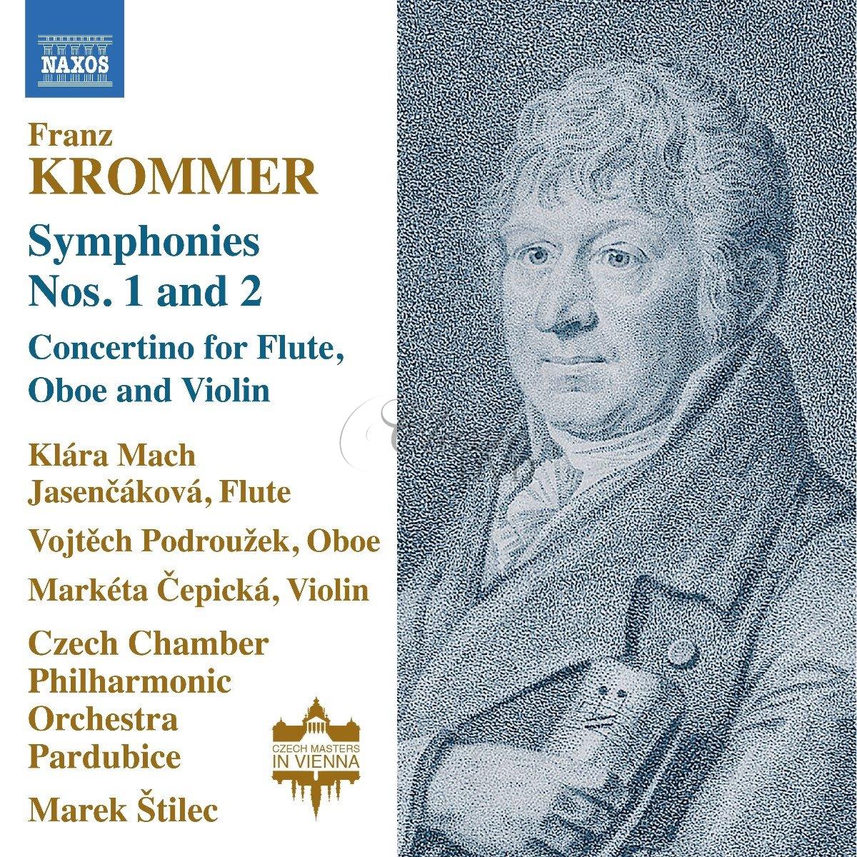 KROMMER, F.: Symphonies Nos. 1 and 2 / Concertino (CD)