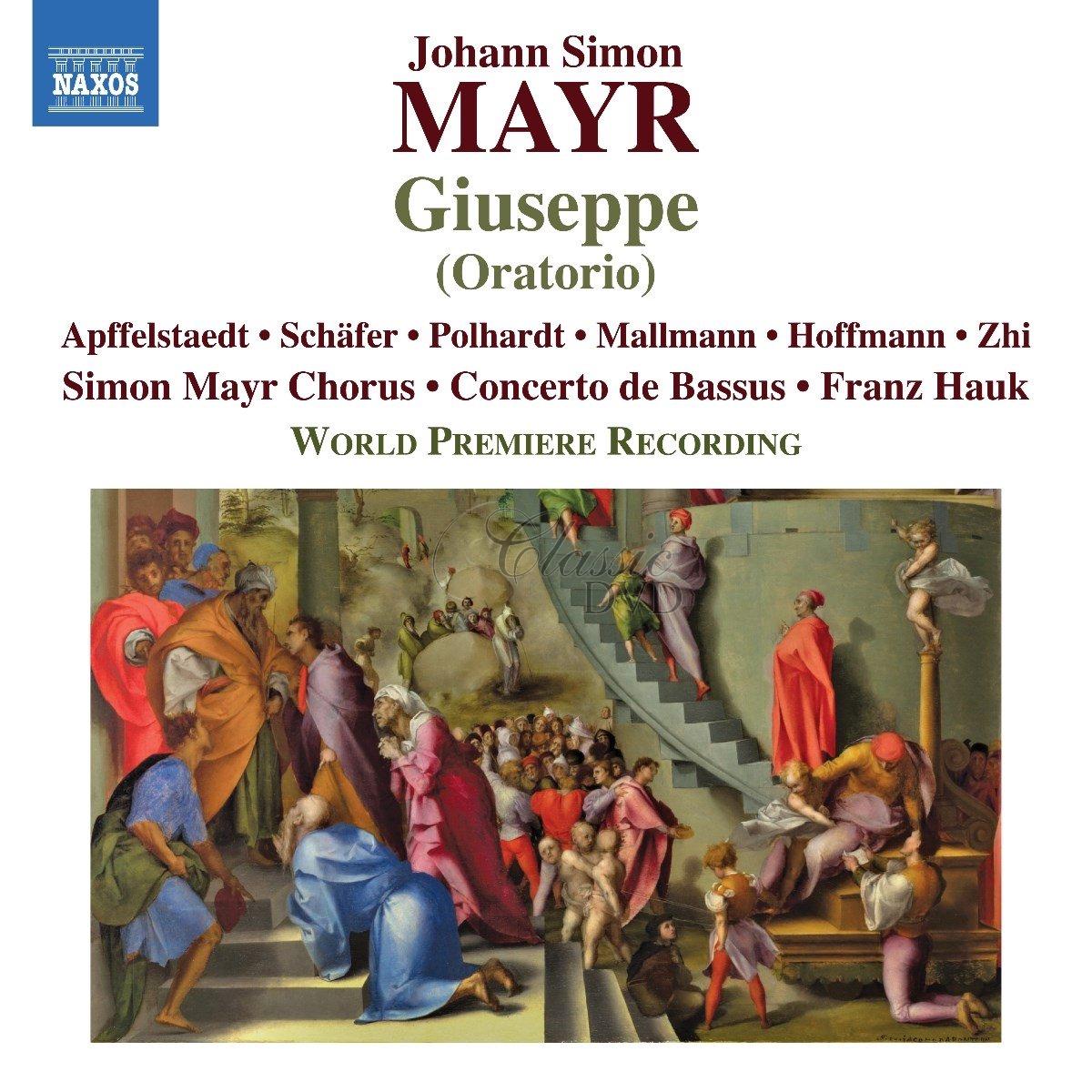 MAYR, J.S.: Giuseppe – Oratorio (CD)