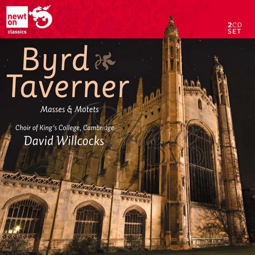 Byrd & Taverner Masses & Motets. CHOIR OF KING S COLLEGE / WILLCOCKS (2CD)