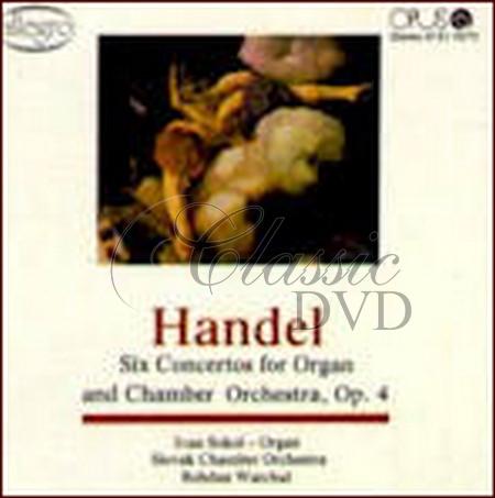SOKOL IVAN, SKO, WARCHAL BOHDA - Händel - Šest koncertů pro varhany (CD)