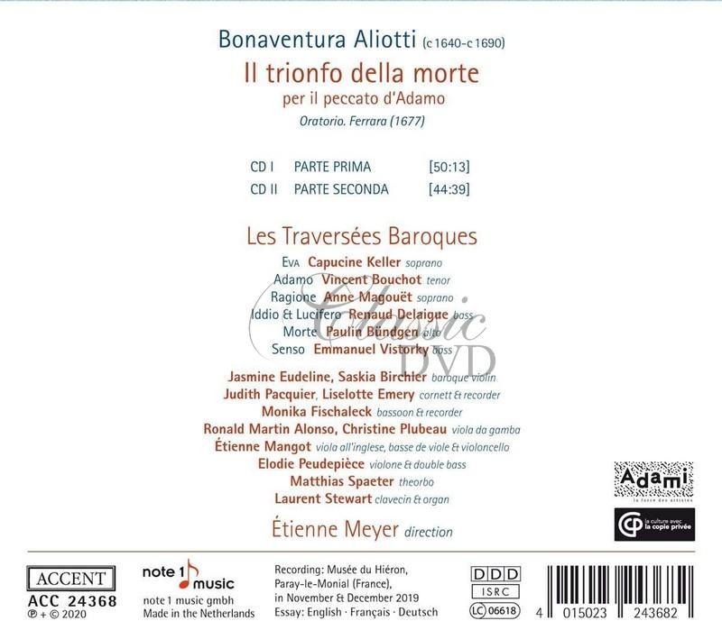 Bonaventura Aliotti: Il Trionfo Della Morte – Les Traversées Baroques (2CD)