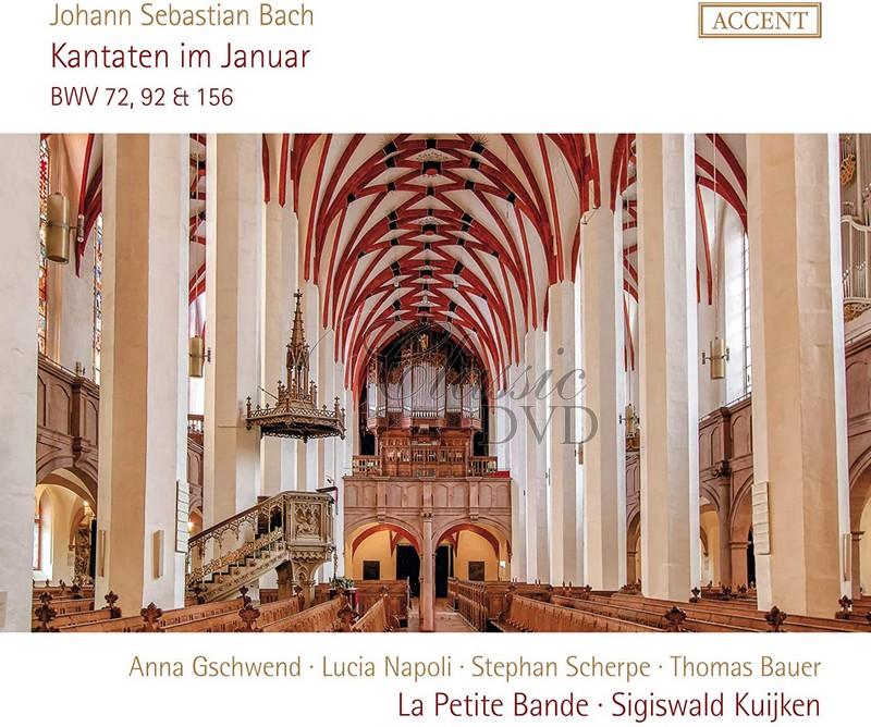 Bach: Kantaten Im Januar. La Petite Bande, Sigiswald Kuijken (CD)