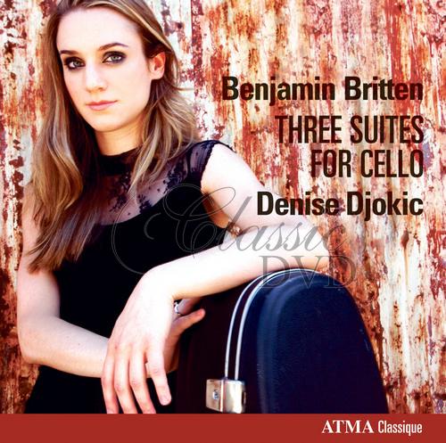 THREE SUITES FOR SOLO CELLO - DENISE DJOKIC (CD)