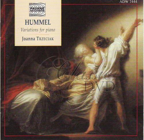 HUMMEL,J.N.: Variations for piano (CD)