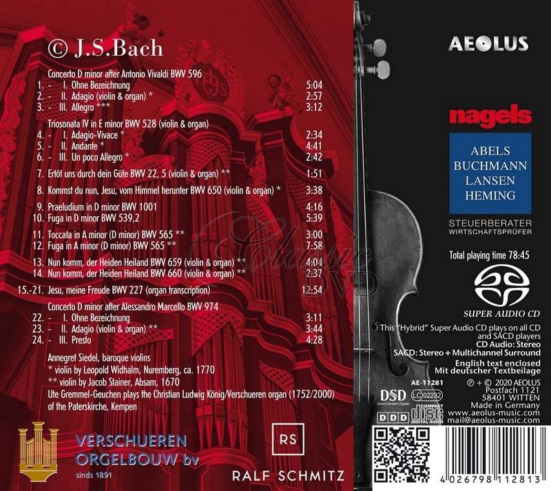 Bach - Works for Violin & Organ (SACD)