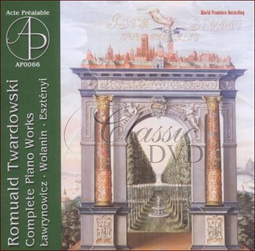 TWARDOWSKI,R.: Complete Piano Works (CD)