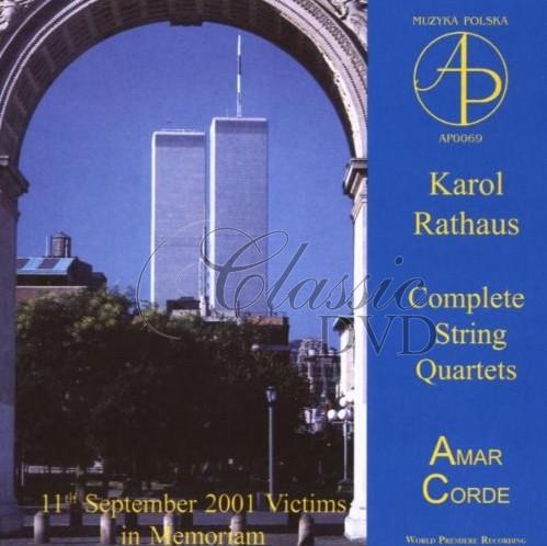 RATHAUS,K.: String Quartets (CD)