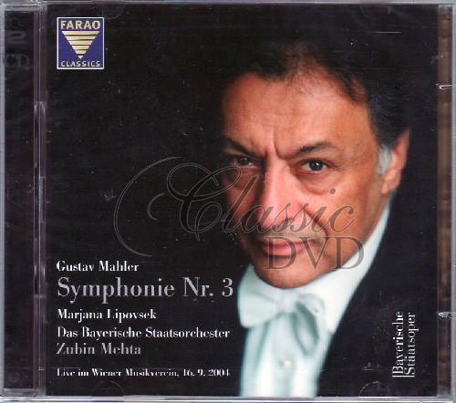 MAHLER,G.: Symfonie 3 (Zubin Mehta) (2CD)