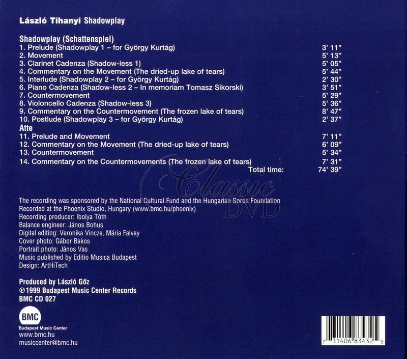 Laszlo Tihanyi - Shadowplay (CD)