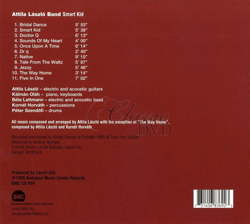Attila László Band - Smart Kid (CD)