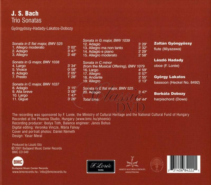 J.S.Bach - Trio Sonatas (CD)