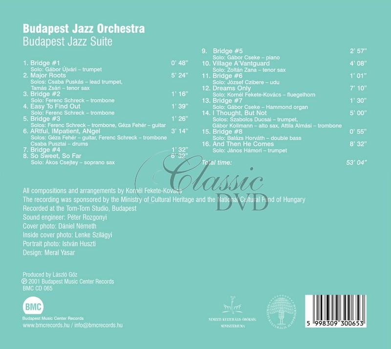 Budapest Jazz Orchestra - Budapest Jazz Suite (CD)