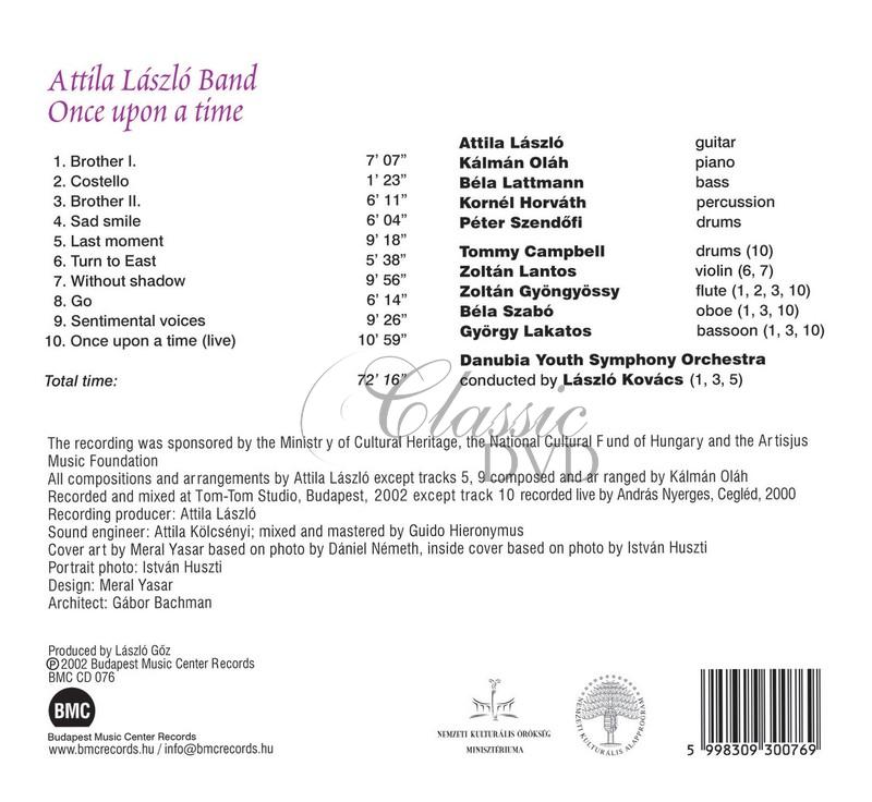 Attila Laszlo Band  - Once Upon A Time (CD)