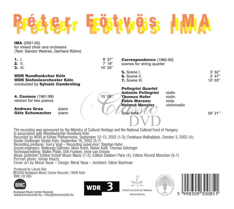 Peter Eotvos - IMA (CD)