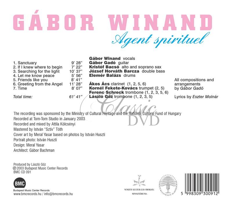 Gabor Winand - Agent Spirituel (CD)