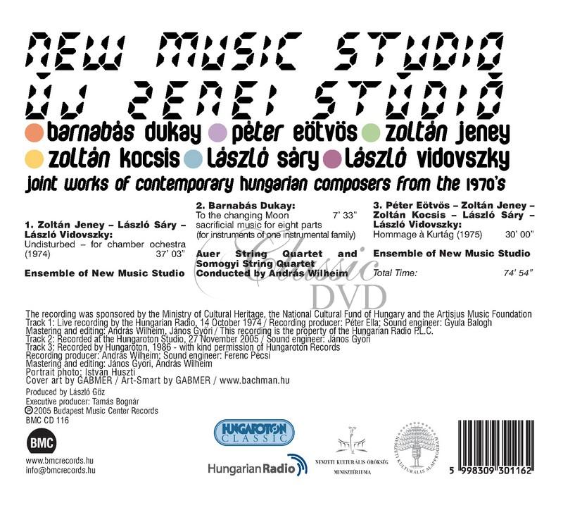New Music Studio - Joint Works Of Contemporary Hungarian Composers From The 1970's (CD)