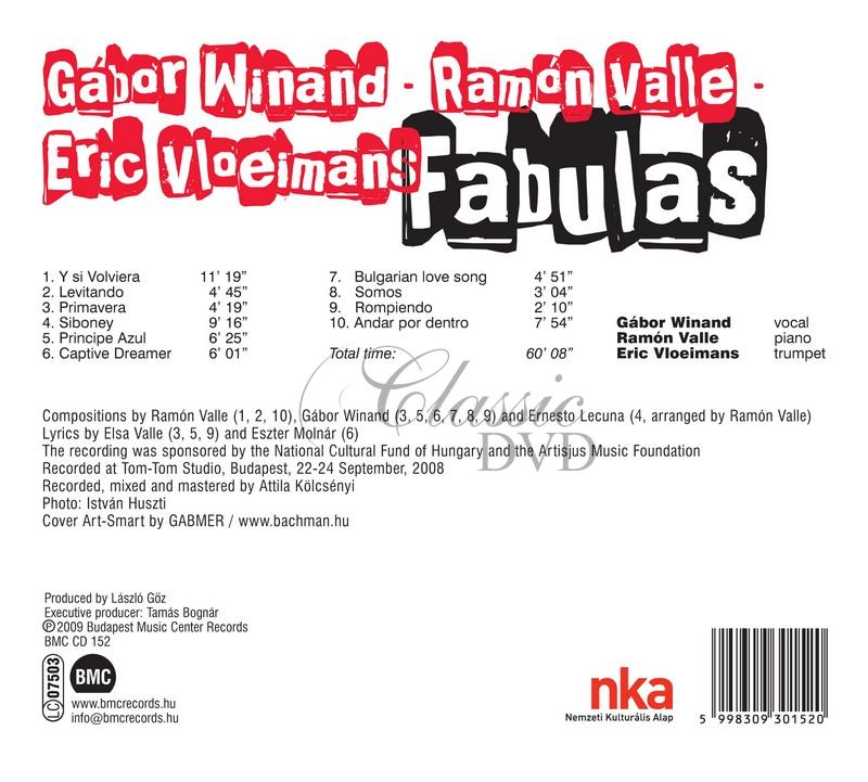 Valle / Vloeimans / Winand - Fabulas (CD)