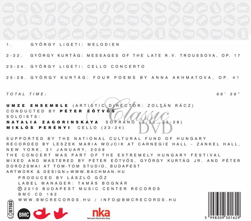 Ligeti & Kurtág - Live at Carnegie Hall - Live at Carnegie Hall (CD)