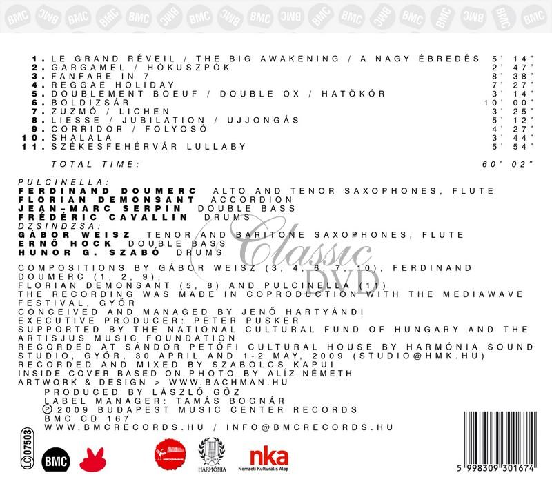 Pulcinella & Dzsindzsa - Panthers' Play (CD)