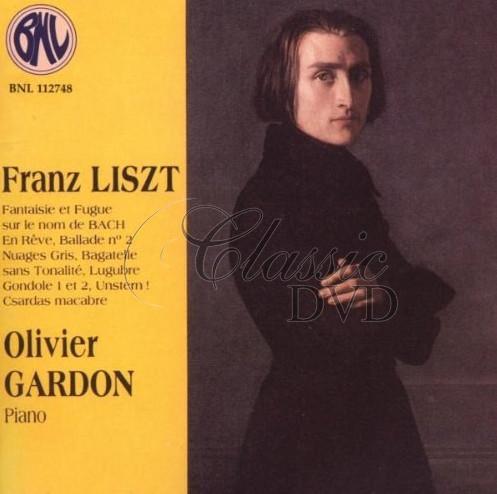 LISZT,F.: Fantasie Et Fugue Sur Le Nom De Bach, Gardon, O. (CD)