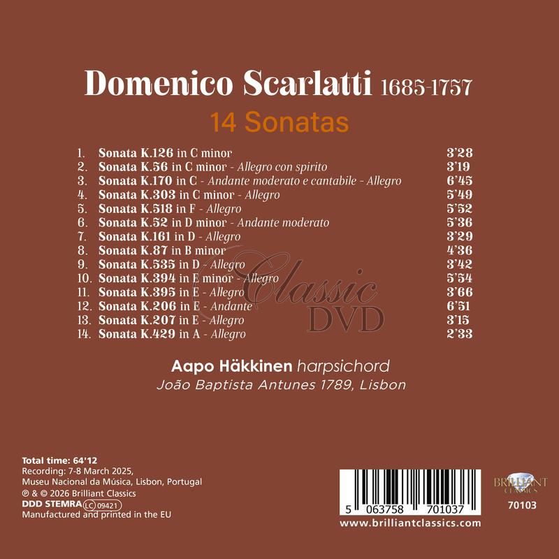 Domenico Scarlatti: 14 Sonatas (CD)