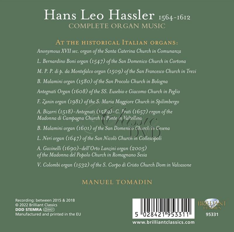 Hassler: Complete Organ Music (11CD)