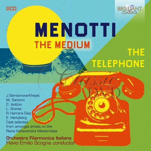 GIAN CARLO MENOTTI The Medium, The Telephone (2CD)