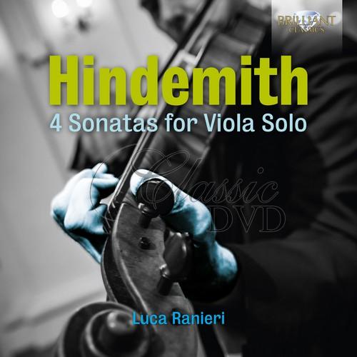 HINDEMITH: 4 Sonatas for Viola Solo (CD)