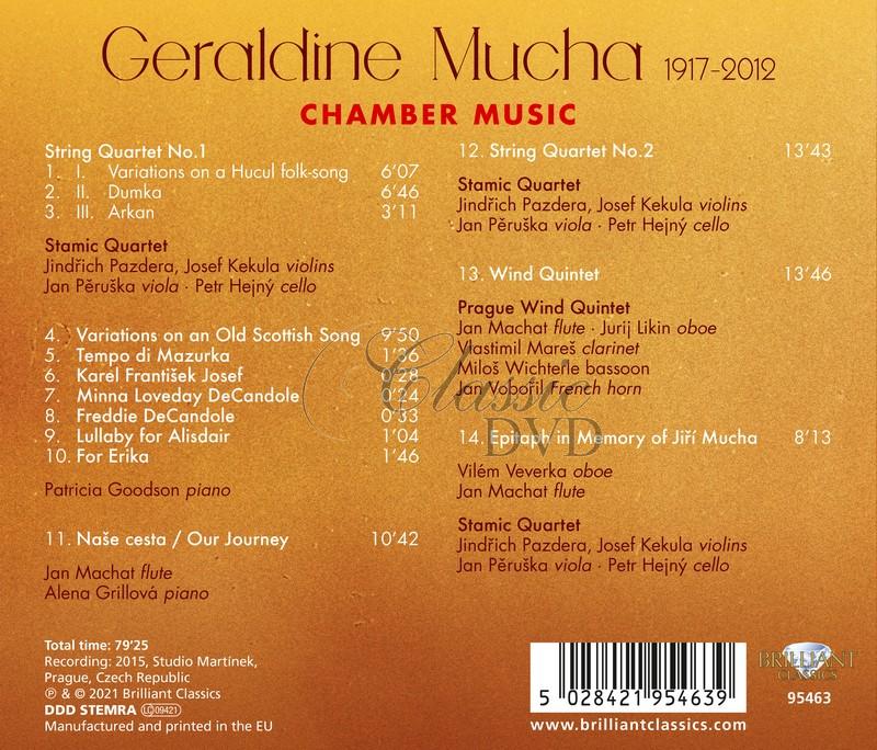 Geraldine Mucha: Chamber Music (CD)