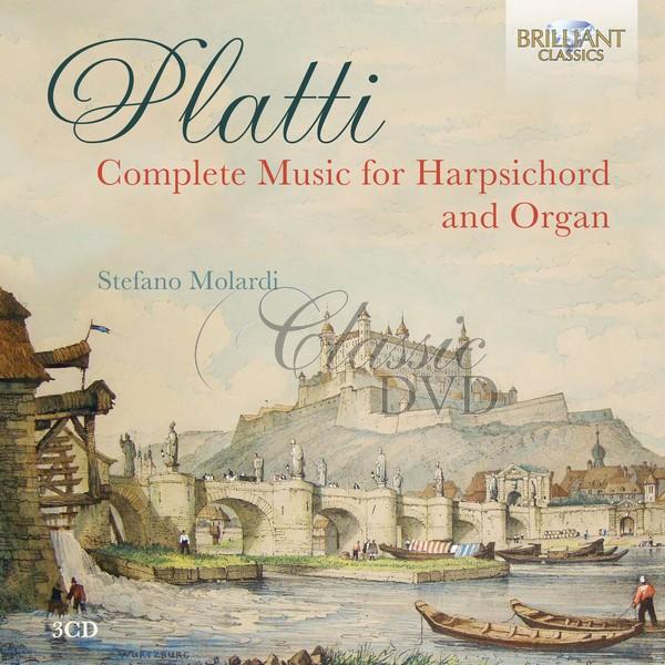 PLATTI: Complete Music for Harpsichord & Organ. Stefano Molardi (3CD)