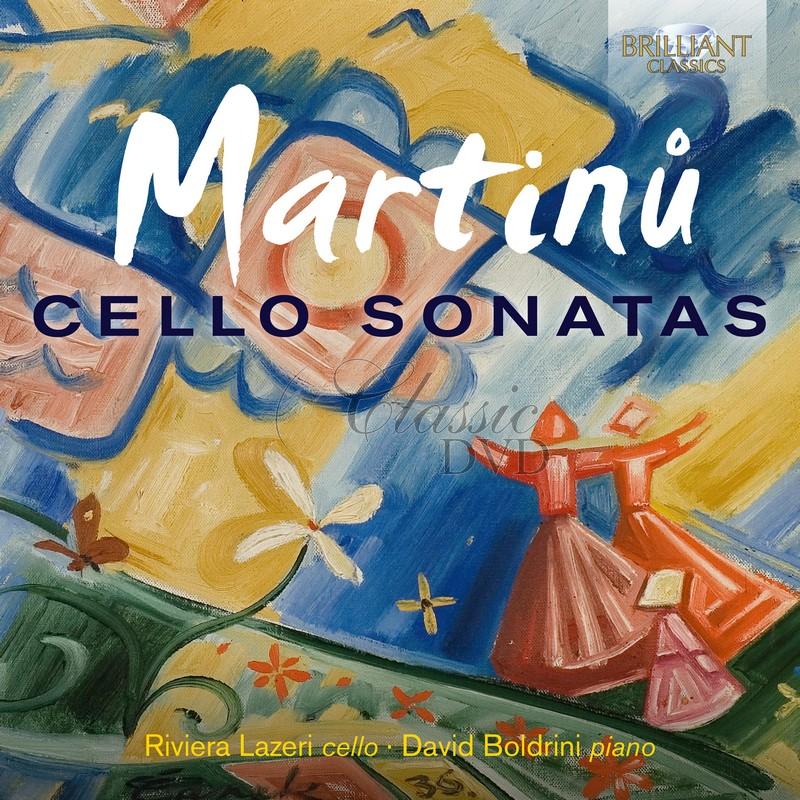 Martinů: Cello Sonatas. Riviera Lazeri, David Boldrini (CD)