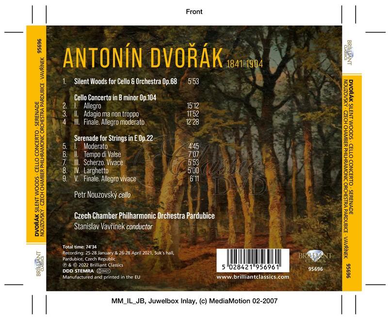 Dvořák: Cello Concerto, Silent Woods, Serenade (CD)