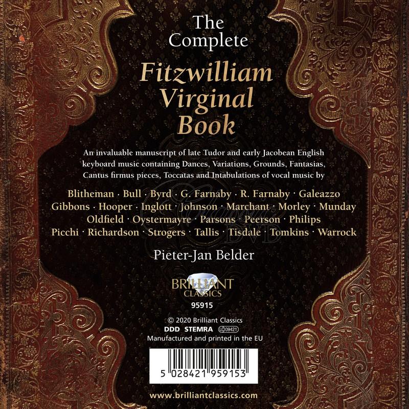 Complete Fitzwilliam Virginal Book; Pieter-Jan Belder (15CD)