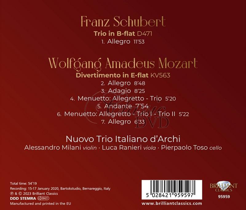 Mozart: Divertimento KV563 (CD)