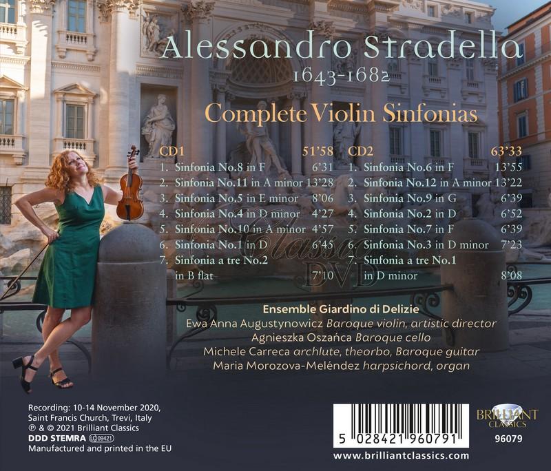 Stradella: Complete Violin Sinfonias (2CD)