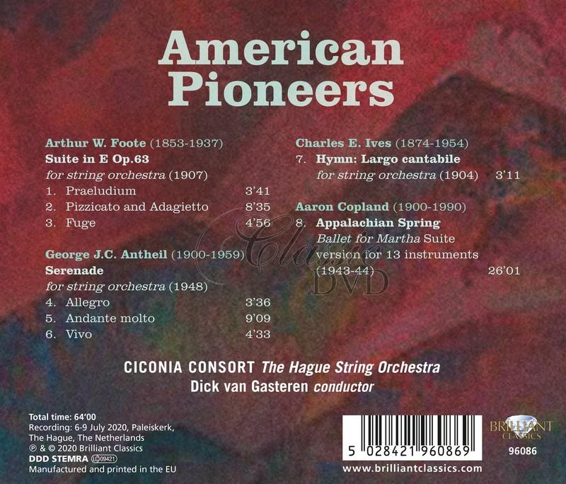 American Pioneers: Music for String Orchestra (CD)