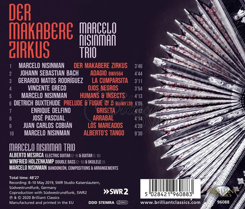 Der Makabere Zirkus - Marcelo Nisinman Trio (CD)