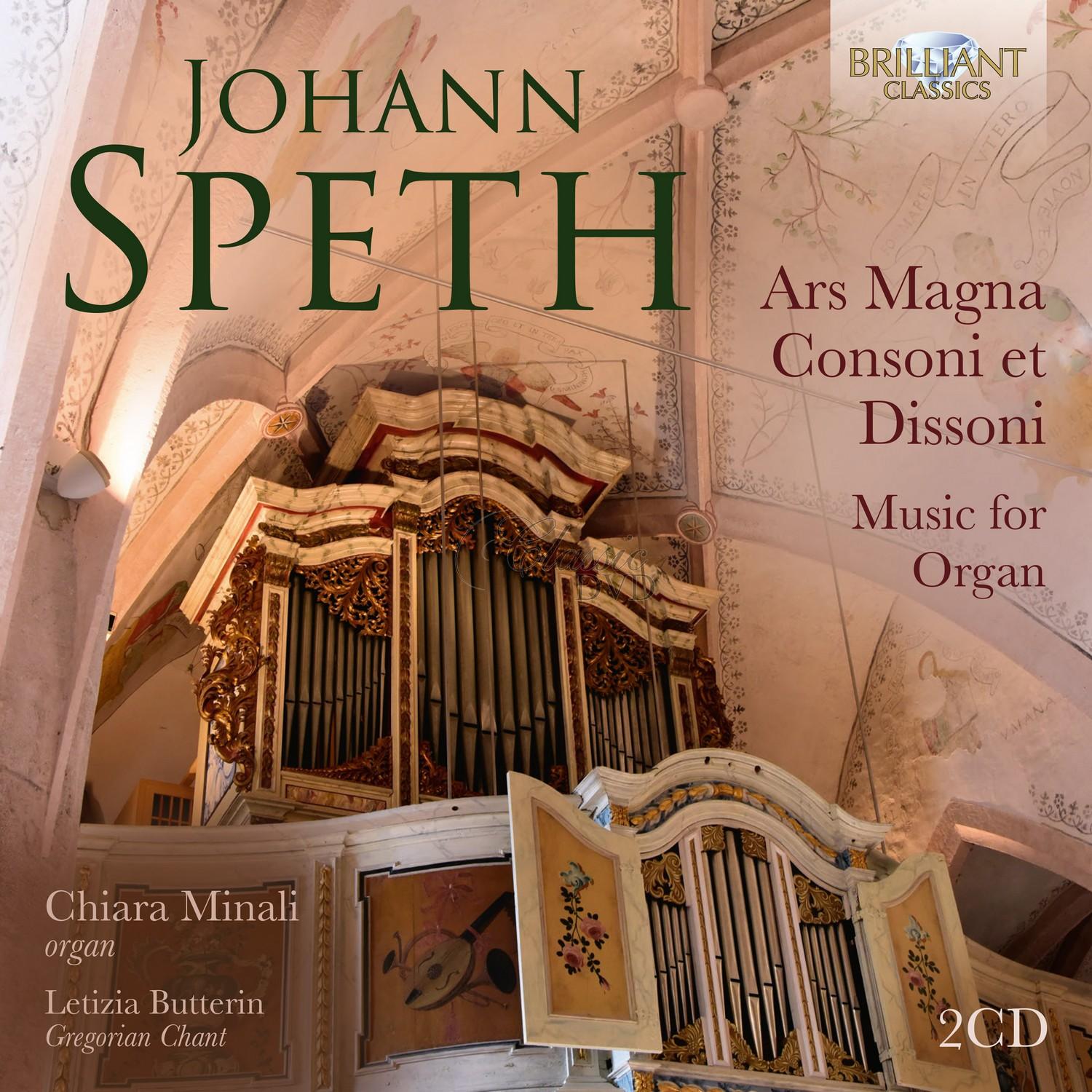 Speth: Ars Magna Consoni et Dissoni, Music for Organ (2CD)