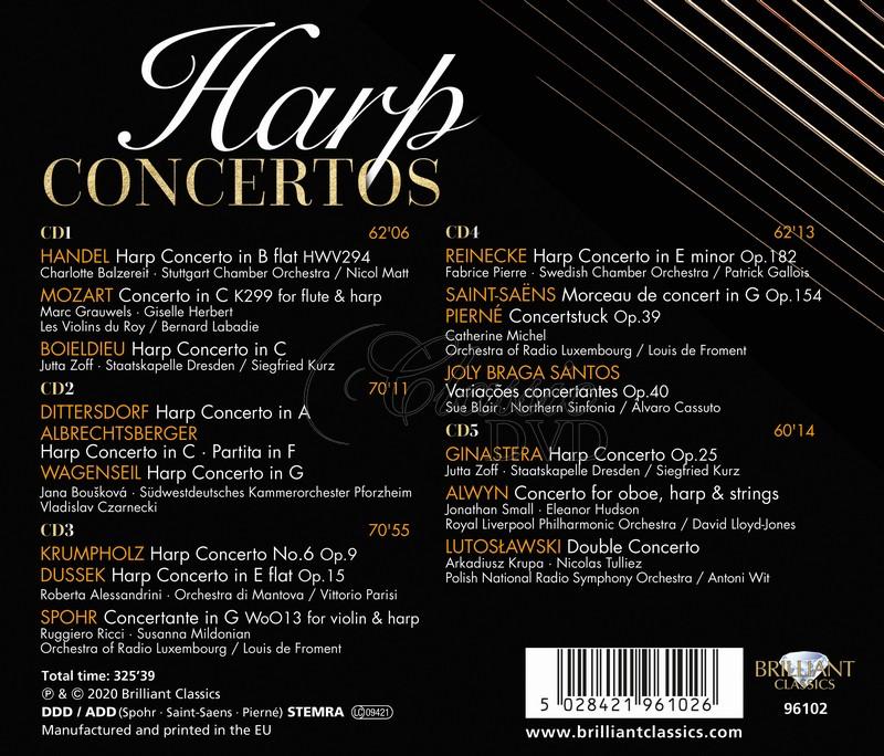 Harp Concertos (5CD)