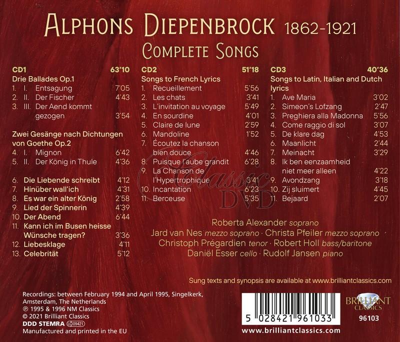 Diepenbrock: Complete Songs (3CD)