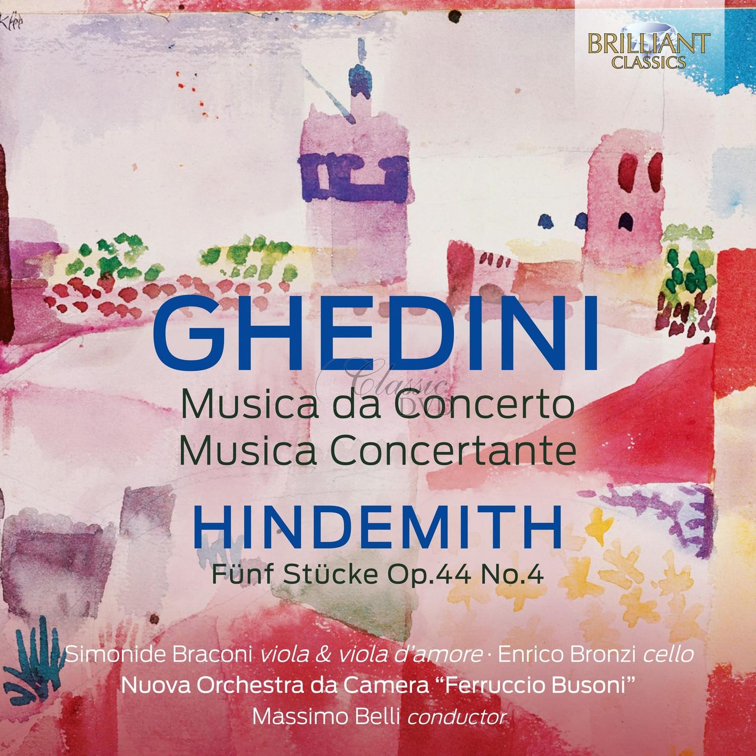 Ghedini, Hindemith: Concertos & Concertante (CD)