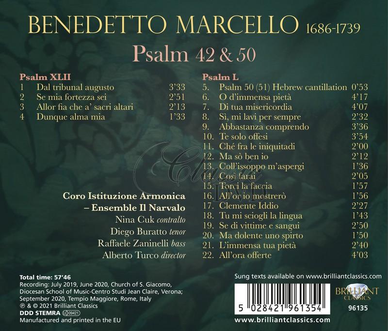 Marcello - Spalm 42 & 50 (CD)