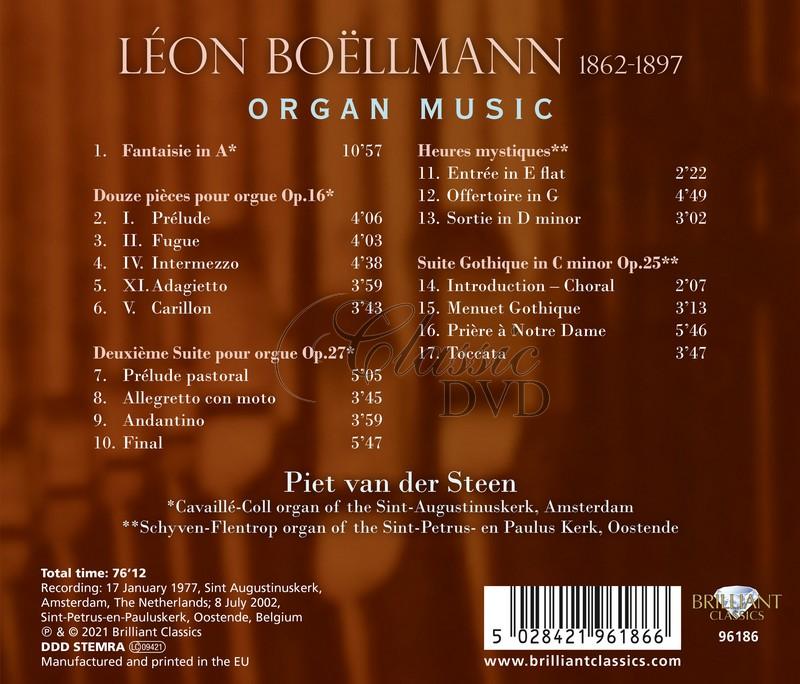 Léon Boëllmann: Organ Music (CD)
