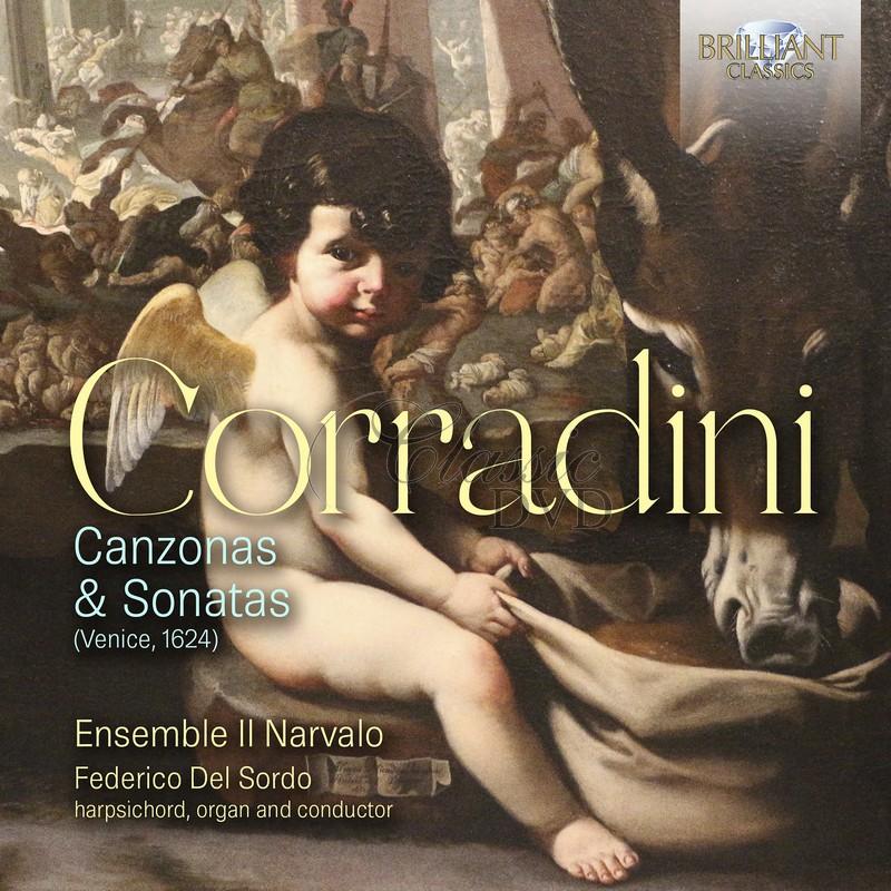 NICOLÒ CORRADINI: Canzonas & Sonatas (CD)