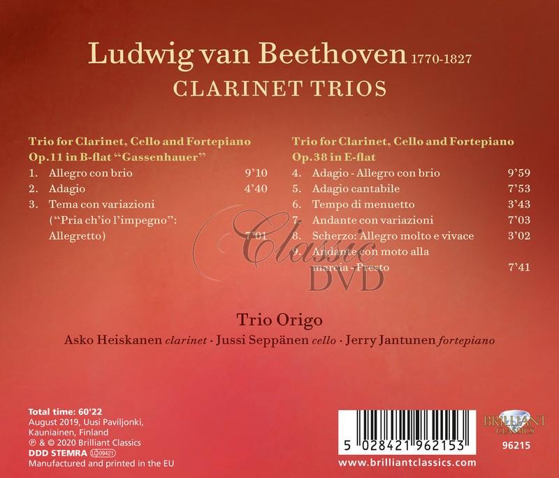 Beethoven: Clarinet Trios (CD)