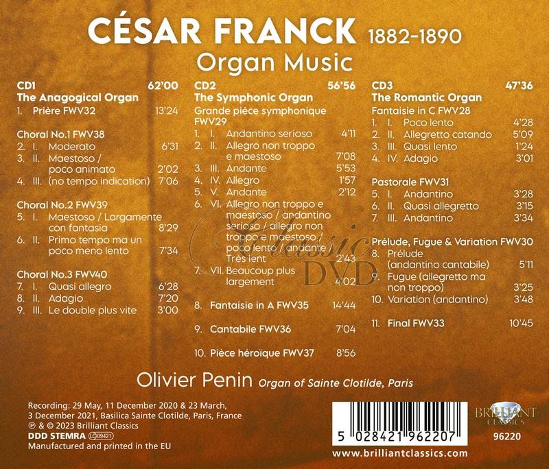 Franck: Organ Music (3CD)
