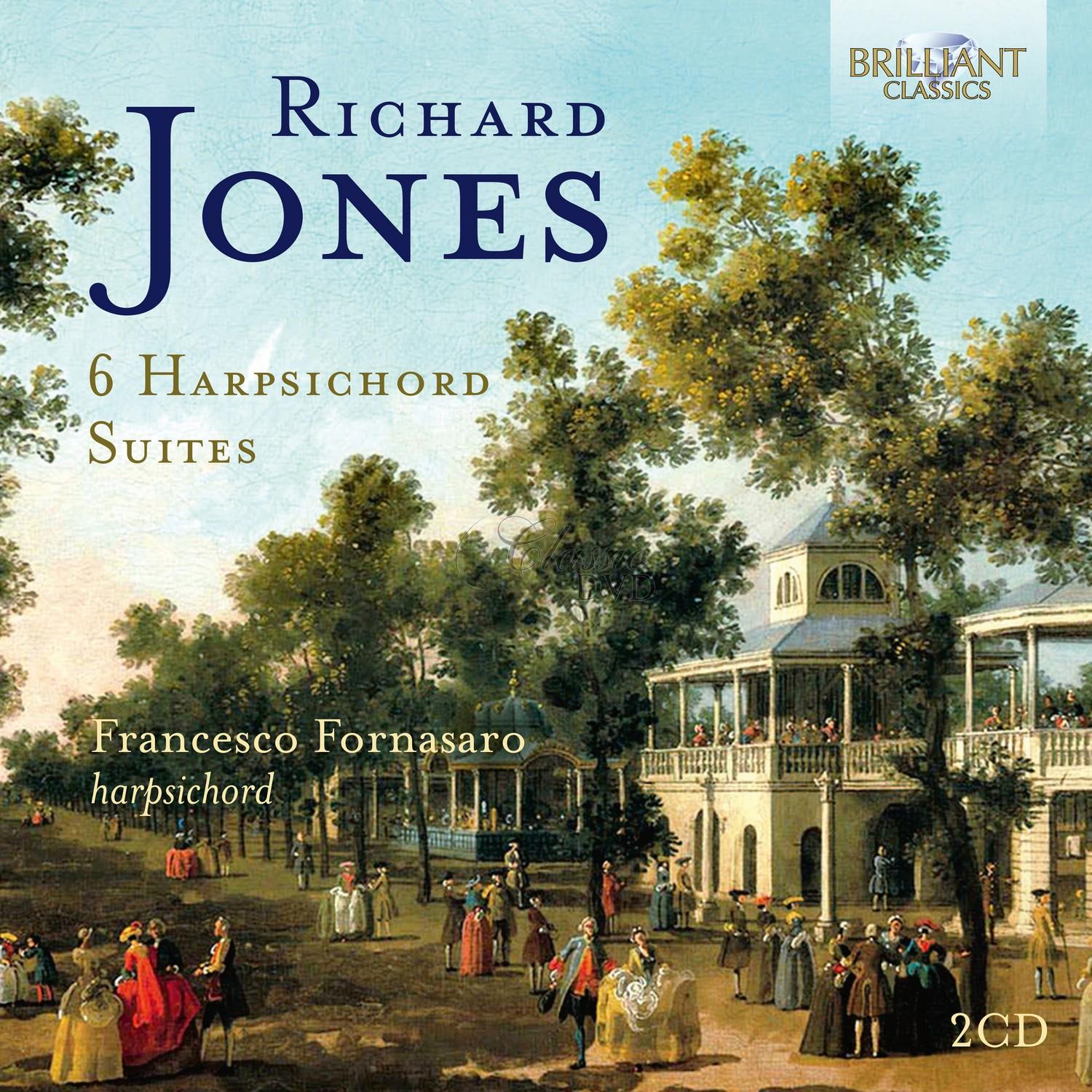 Jones: 6 Harpsichord Suites (2CD)
